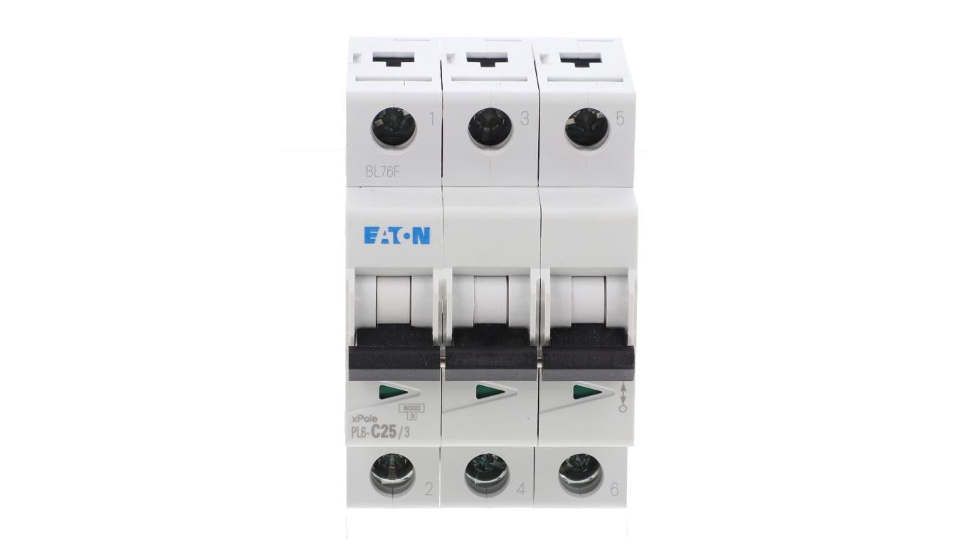 Wyłącznik nadprądowy 3P C 25A 6kA AC PL6-C25/3 286603