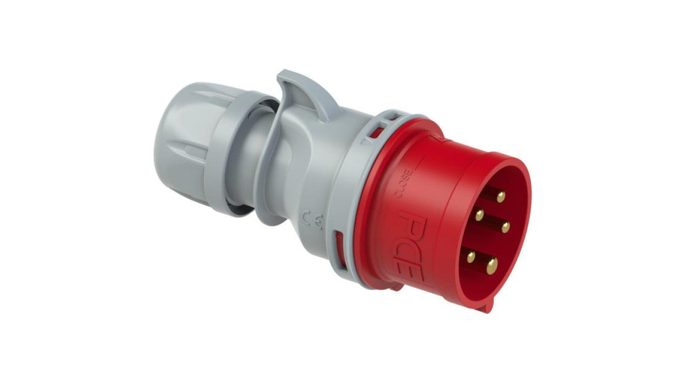 Wtyczka siłowa 5p 32A 400V przenośna IP44 TURBO SHARK PCE na kabel