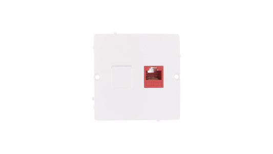 Simon Basic Gniazdo komputerowe pojedyncze RJ45 kat.5e białe BMF51.02/11