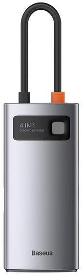 Hub USB Baseus Metal Gleam 4w1