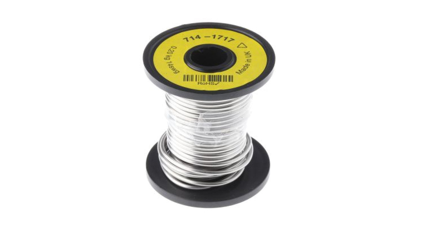 Drut oporowy +1150C Stop niklu i chromu 2.03mm Jednordzeniowy Maksymalnie +1150 C. RS PRO