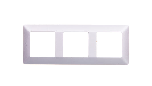 VALENA LIFE Ramka potrójna aluminium 754133