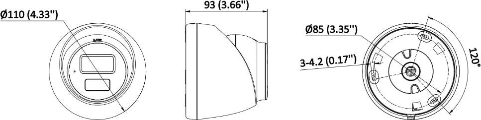 KAMERA IP HIKVISION DS-2CD1383G2-LIUF 2.8mm PL