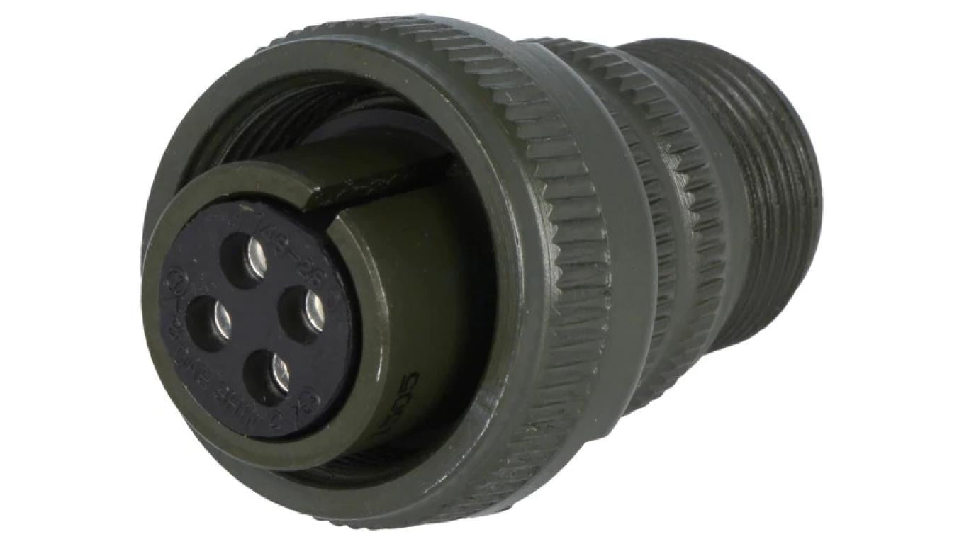 Złącze okrągłe rozmiar 14S MS/DS stop aluminium DS3106A 14S-2S