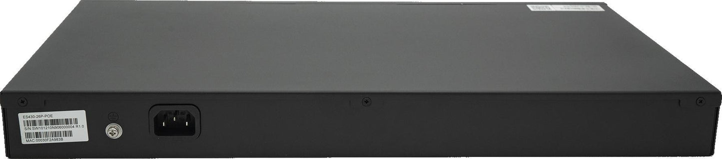 SWITCH DCN ES430-26P-POE L2 24xPoE+/2xSFP (370W)