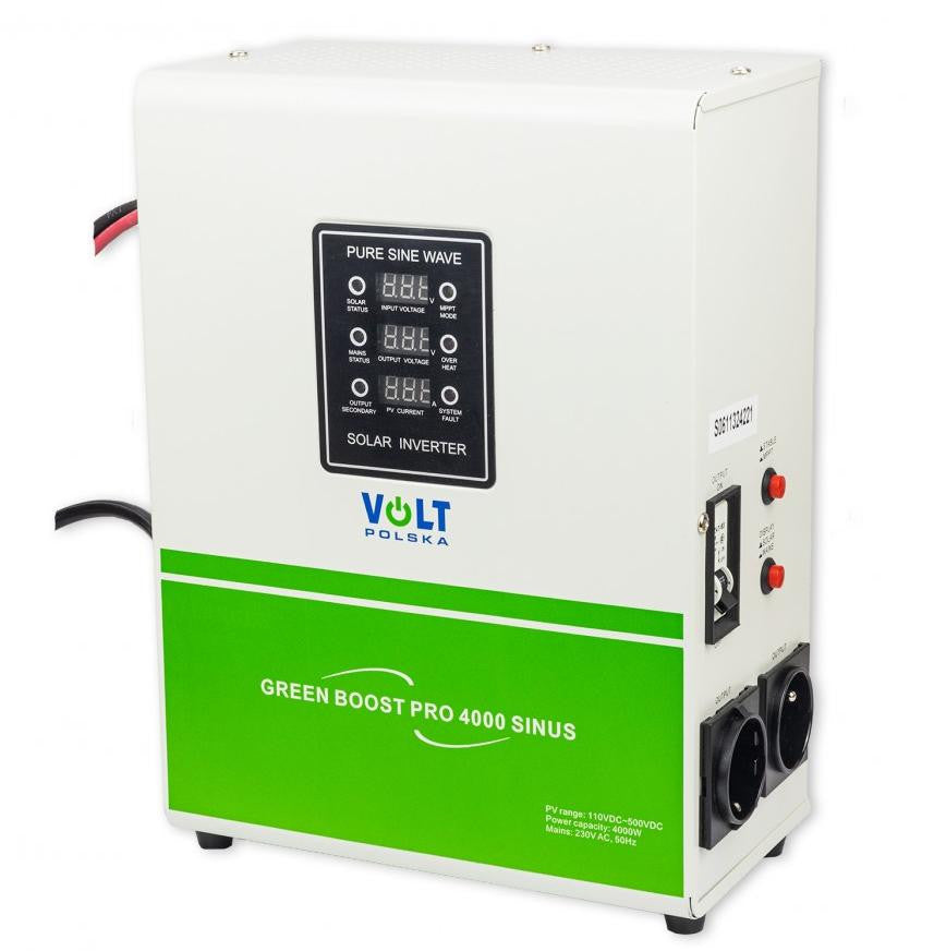Przetwornica solarna VOLT POLSKA GREEN BOOST PRO 4000 SINUS (160-500VDC)