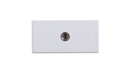 Simon Connect Gniazdo K45/2 audio żeńskie 3,5mm stereo mini-jack czysta biel K123B/9