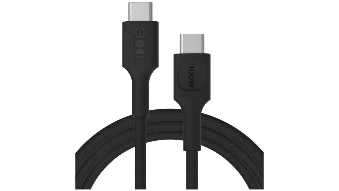 KABEL USB-C / USB-C Greencell PowerStream 200cm PD 100W czarny w oplocie