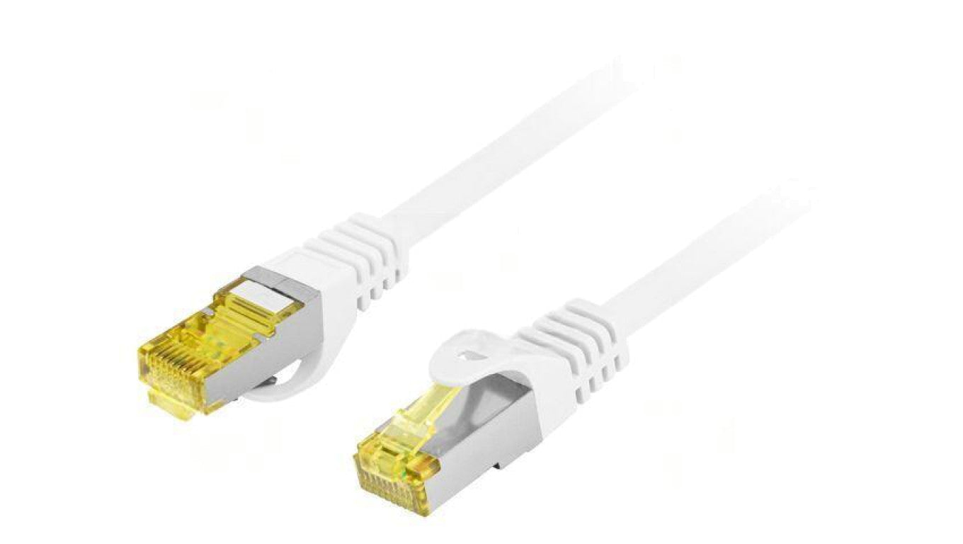 Patch cord S/FTP Cat: 6a RJ45 wtyk z obu stron linka Cu 10m PCF6A-10CU-1000-W