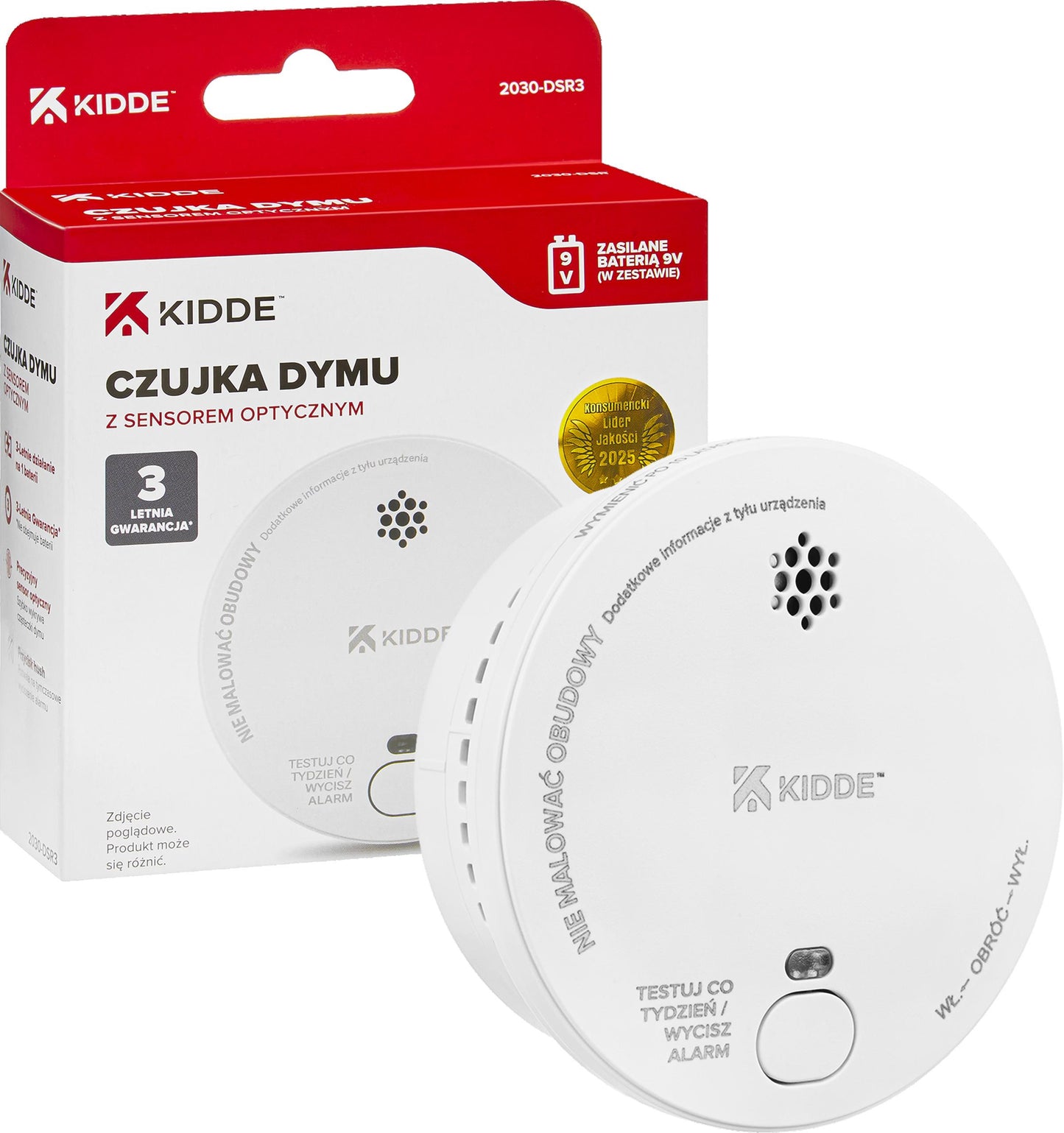 Czujnik dymu KIDDE 2030-DSR3