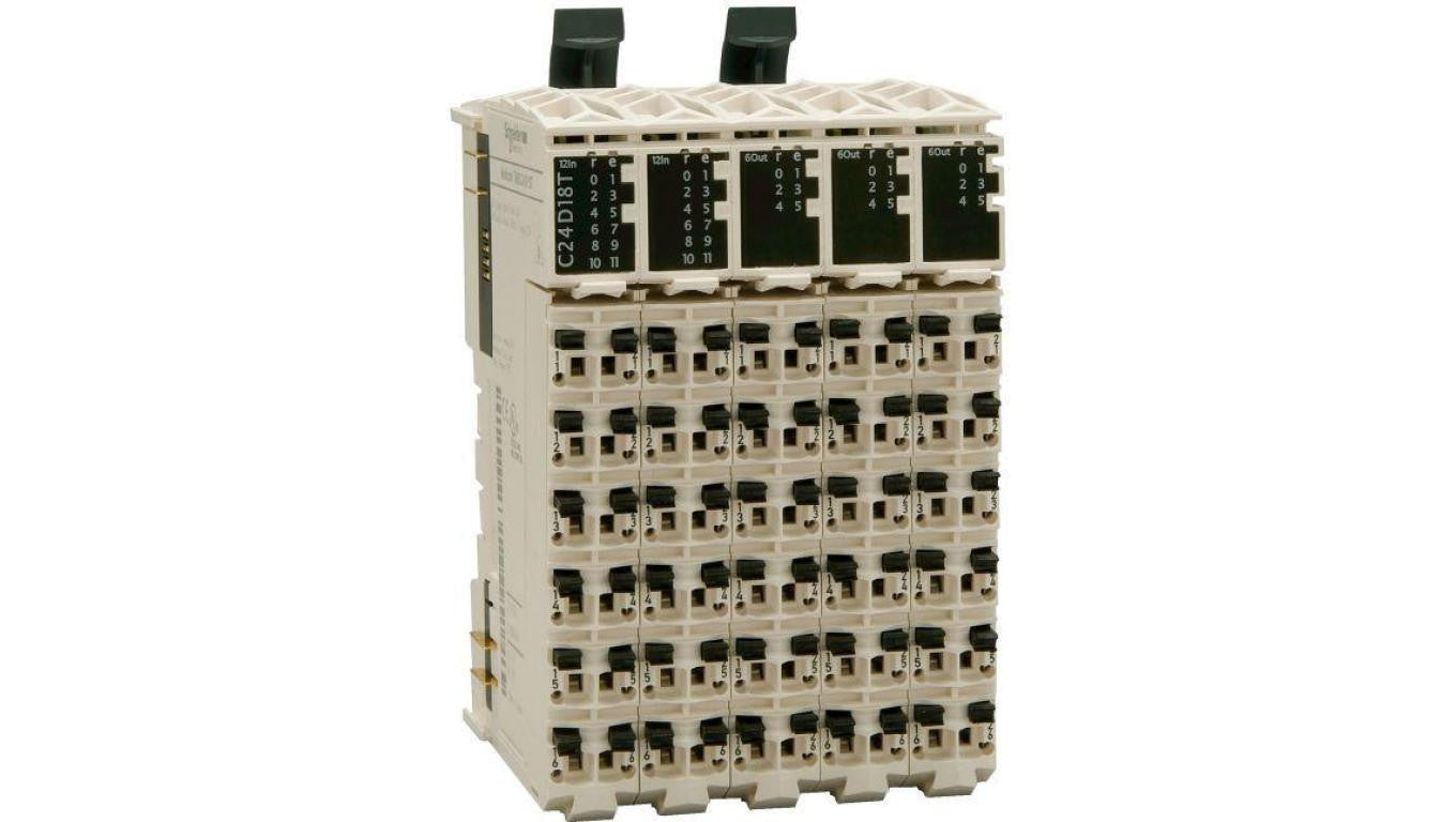 Moduł rozszerzeń kompakt 24VDC 12DI/8DO Kraj P: Austria TM5C12D8T