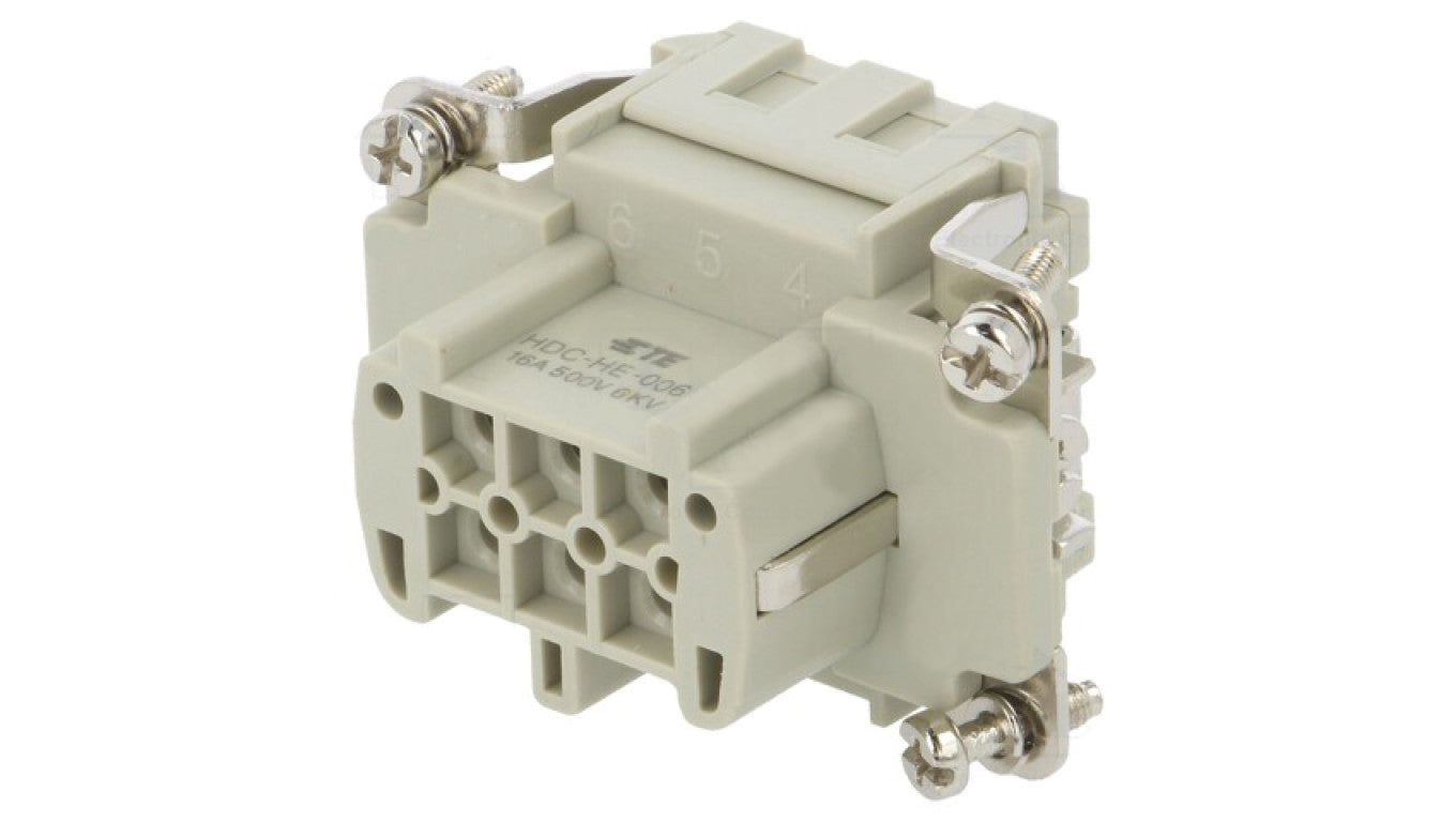 Złącze HDC żeńskie 6-PIN 500V T2040063201-000