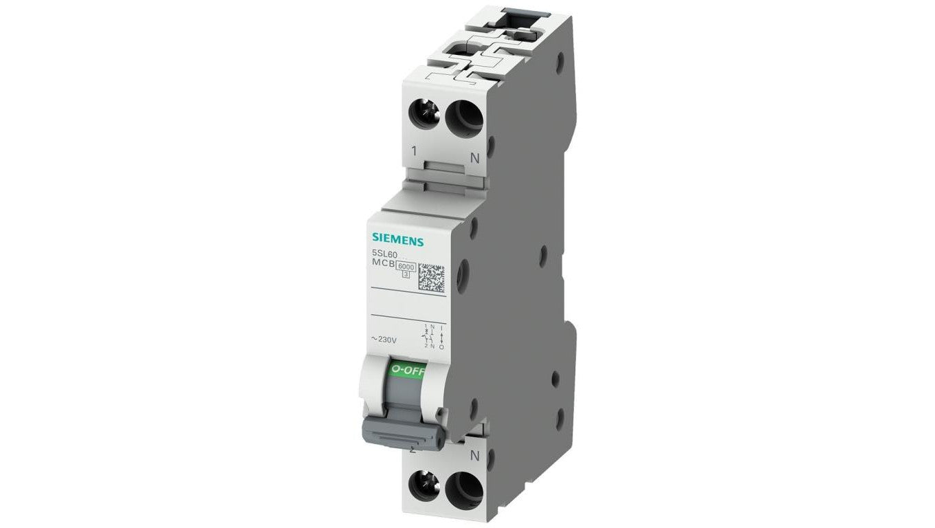 Wyłącznik nadprądowy 1P+N C 40A 6kA AC SENTRON 5SL6040-7