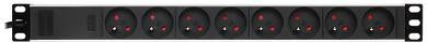 Listwa zasilająca 8 gniazd PD-8/RACK/IEC