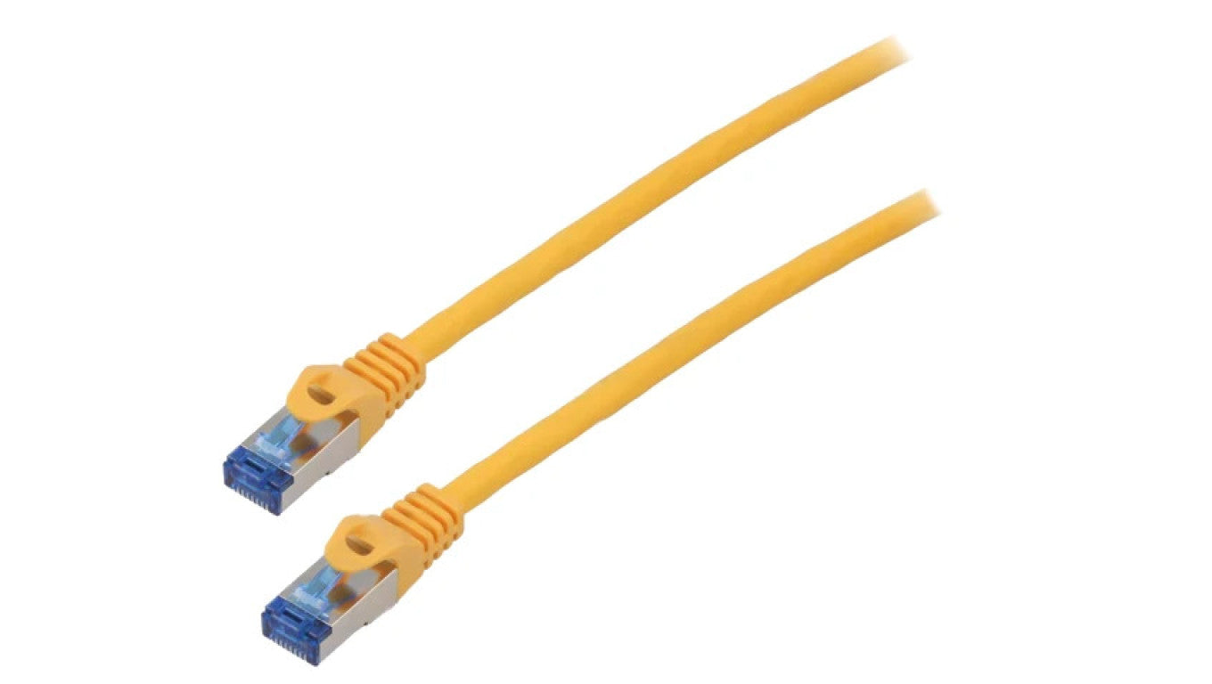 Patch cord S/FTP 6a linka CCA LSZH pomarańczowy 20m 26AWG PCF6A-10CC-2000-O