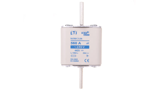 Wkładka bezpiecznikowa NH3 560A aR 690V 004335215