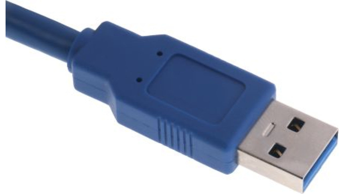 Kabel USB, dł. 1m, kolor: Niebieski