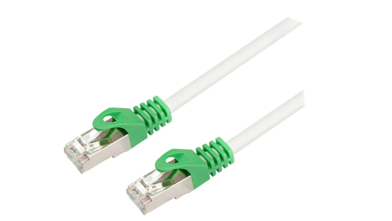 Patch cord S/FTP 6 drut Cu LSZH szary 10m 27AWG Øprzew: 5,9mm CQ2029X