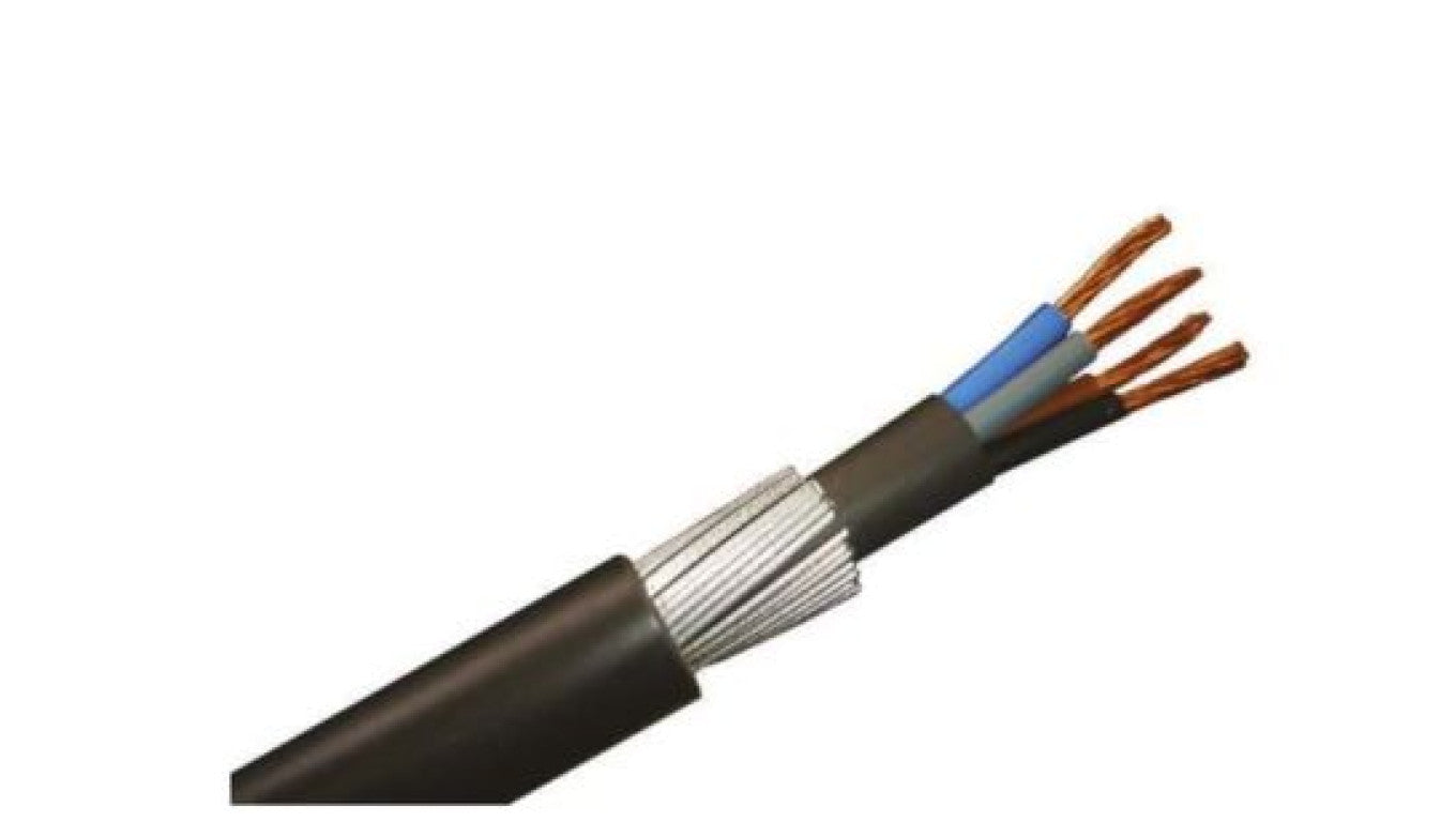 Wielożyłowy kabel przemysłowy Ekranowany 4 4 mm² 600/1000 V Polichlorek winylu PVC 14.7mm 100m RS PRO