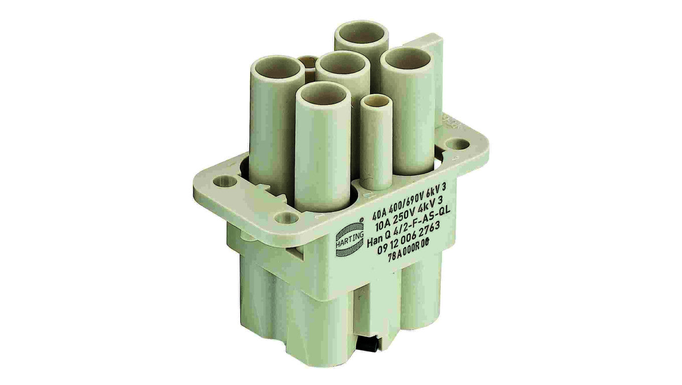 Złącze HDC żeńskie Han Q 6-PIN Compact 9120062766