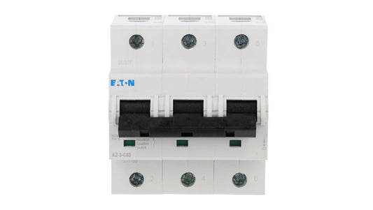Wyłącznik nadprądowy 3P C 63A 25kA AC AZ-3-C63 211796