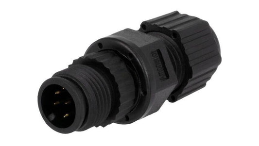 Złącze M12, męskie, PIN:8, wtyk, proste, 30V MSAP-08BMMA-SL8001