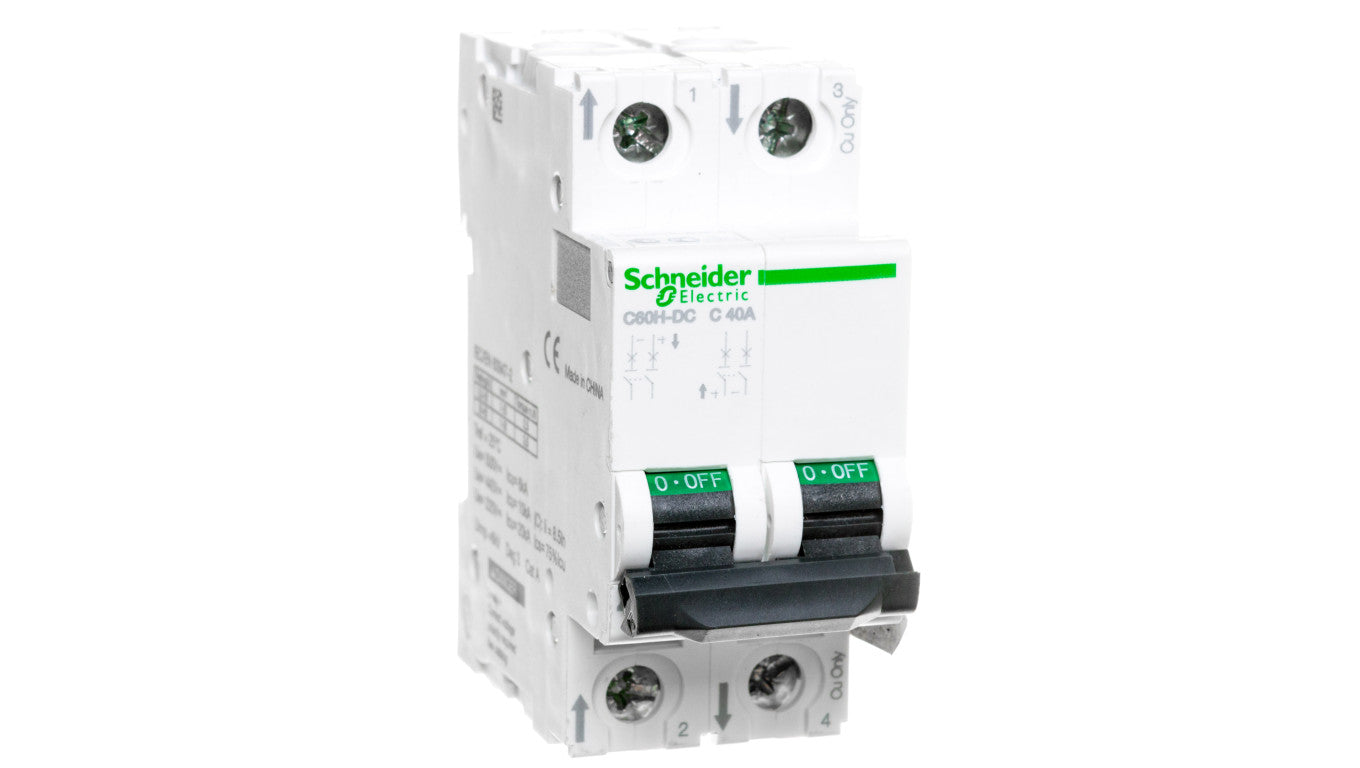 Wyłącznik nadprądowy 2P C 40A 6kA DC C60H-DC Acti9 A9N61537