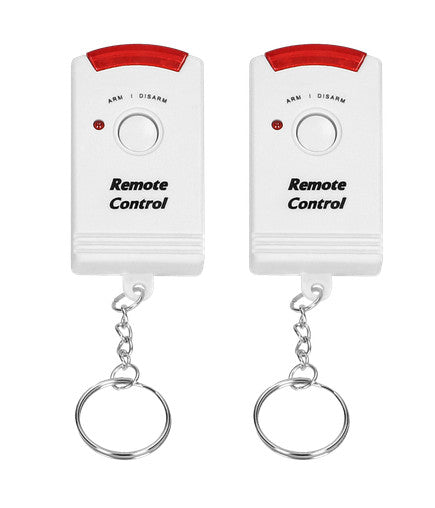 Mini alarm Virone bezprzewodowy z wbudowaną syreną, sterowany pilotem AS-1