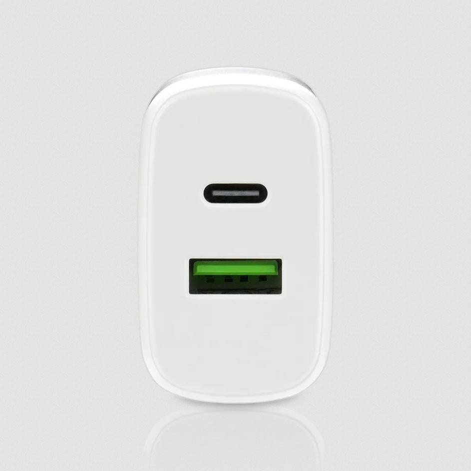ŁADOWARKA SIECIOWA everActive SC-370Q 25W 1xUSB-C 1xUSB-A PD PPS