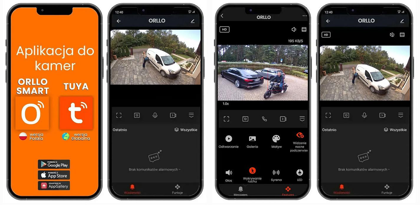 Kamera IP Orllo TZ4 Pro Wi-Fi tuba 6MP Tuya