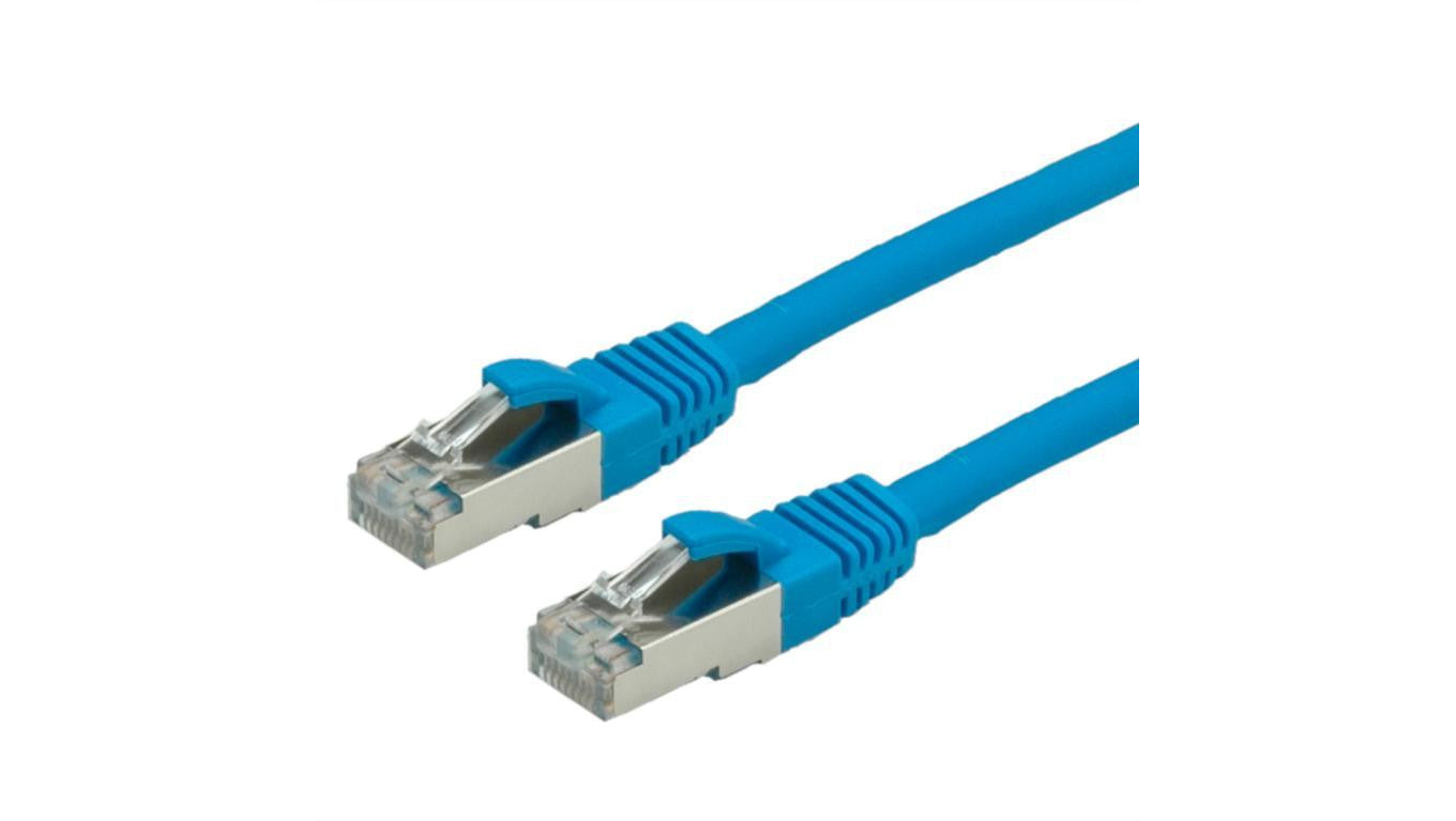 VALUE Kabel krosowy kat. 6 (klasa E) S/FTP (PiMF), LS0H, niebieski, 10 m