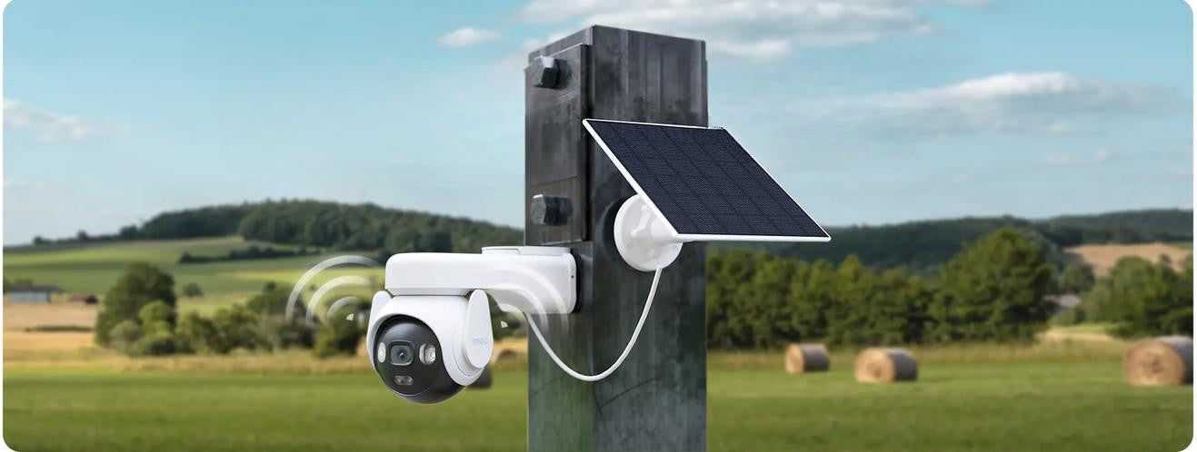 Kamera IP Imou AOV PT KIT 2.4GHz Wi-Fi i 4G 5MPx z panelem solarnym