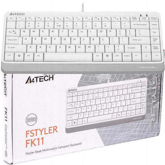 Klawiatura komputerowa A4tech FStyler FK11 biały