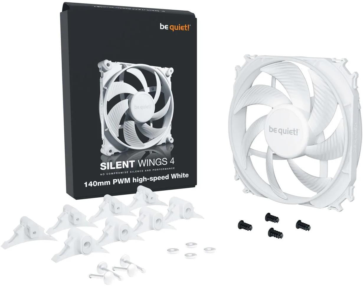 Wentylator be quiet! Silent Wings 4 PWM White High-Speed 140mm biały