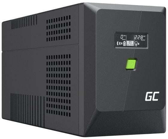UPS ZASILACZ AWARYJNY Greencell PowerProof 2000VA 1400W LCD CZYSTA SINUSOIDA