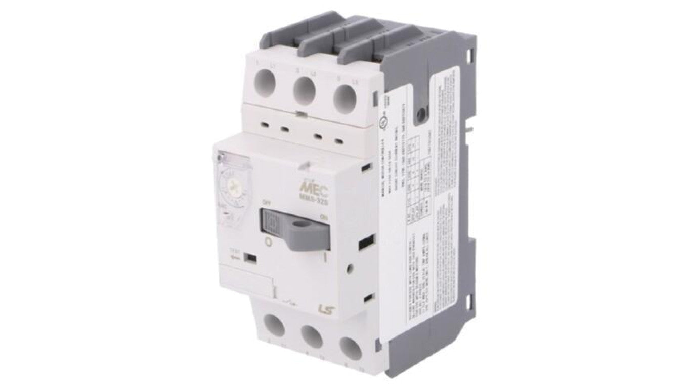 Wyłącznik silnikowy, 7,5kW, 220÷690VAC, na szynę DIN, Szczeloność: IP20 MMS-32S 17A