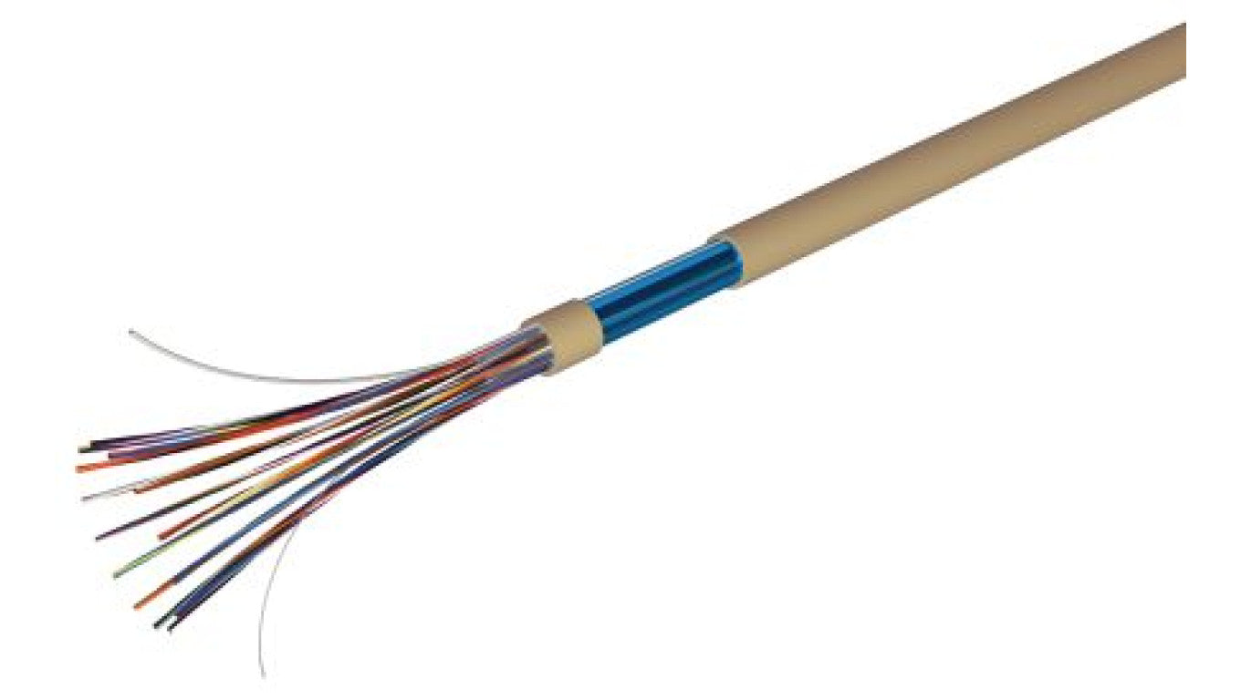 Kabel telefoniczny, 100m, 8-parowy, ekranowany, Brązowy 1 kV DC, RS PRO, Odporność na ogień 16