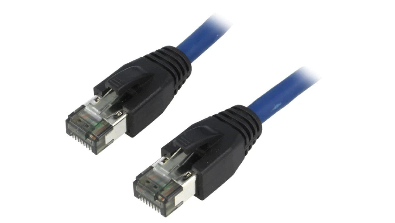 Patch cord o długości 15m, S/FTP, 26AWG, Eth:8.1 CQ8106S