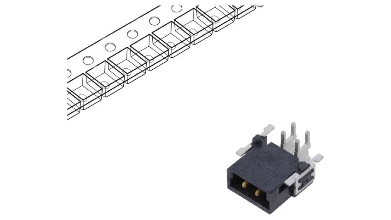 Złącze: płytka-płytka męskie, P2 har-flex Power THT 15550022701333