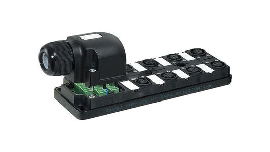 Centralka połączeniowa 8xM12 5-PIN 24VDC 4A/kanał IP67 27775