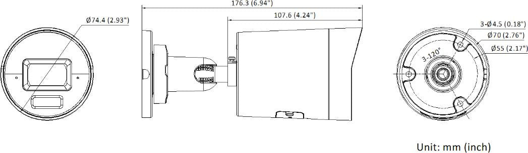 Kamera IP Hikvision DS-2CD2067G3-LIY 2.8mm PL