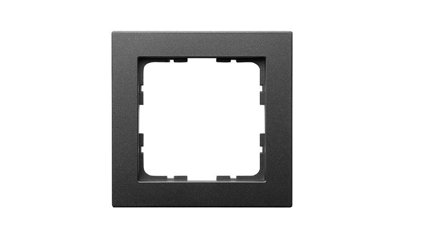 GVS Ramka 1-polowa grafit mat. System 55 do sensorów KNX