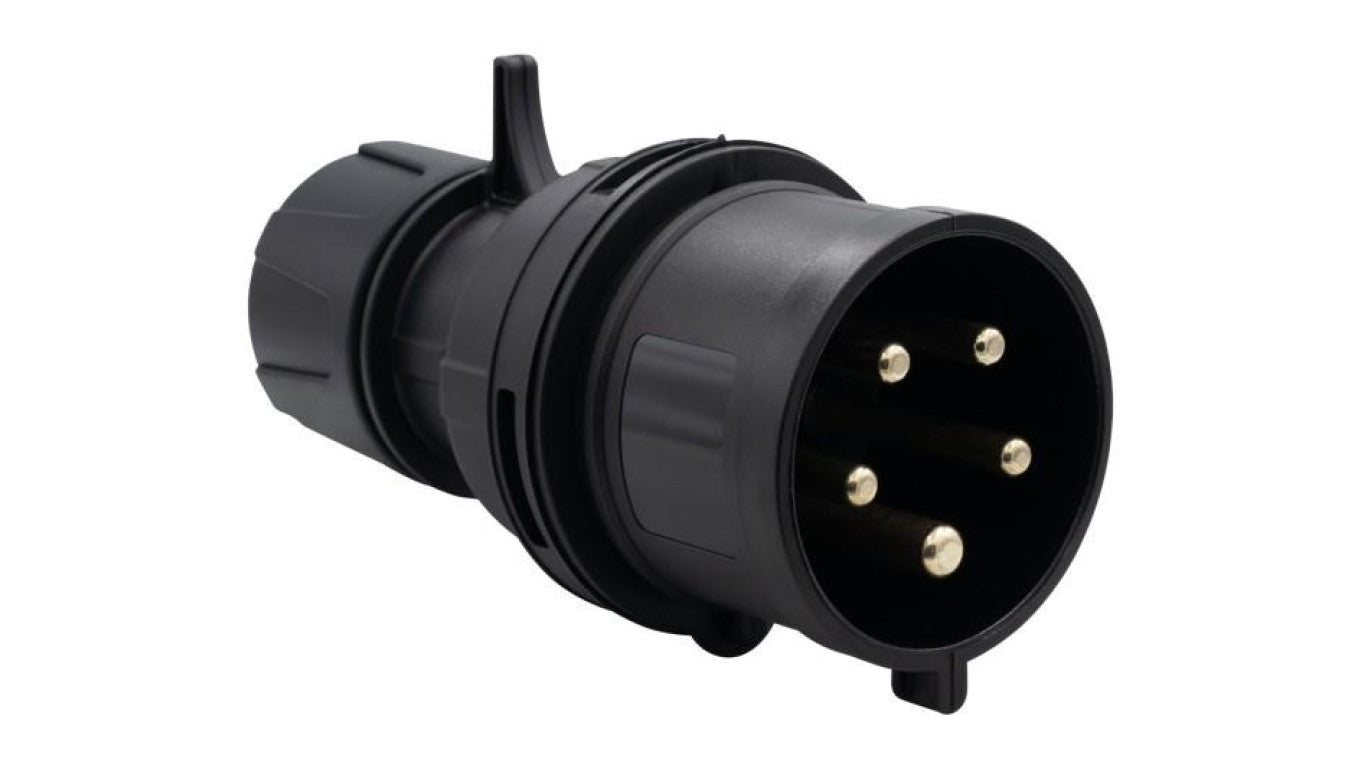 Wtyczka siłowa 32A 5p 380V-415V /FE/ IP44 czarna