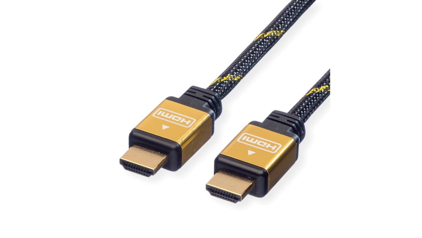 ROLINE GOLD HDMI HighSpeed Kabel met Ethernet, M-M, 5 m