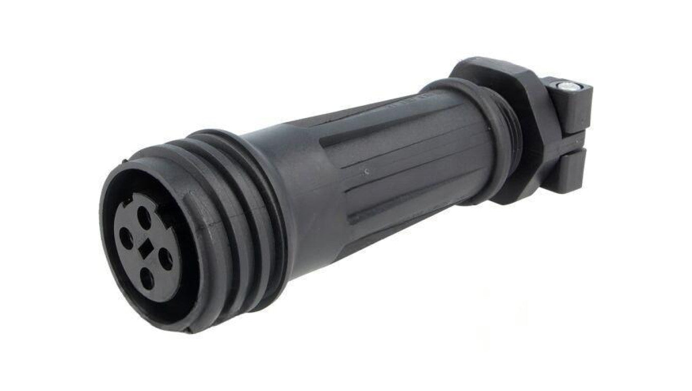 Złącze okrągłe wtyk żeńskie PIN: 4 32A 600V Buccaneer 900 PXA921/04/S