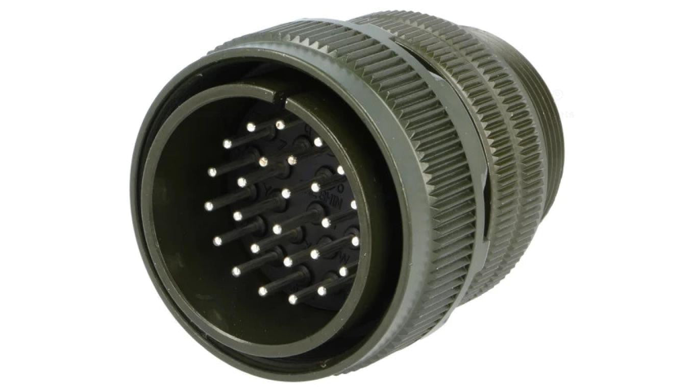 Złącze okrągłe rozmiar 28 MS/DS stop aluminium DS3106A 28-12P