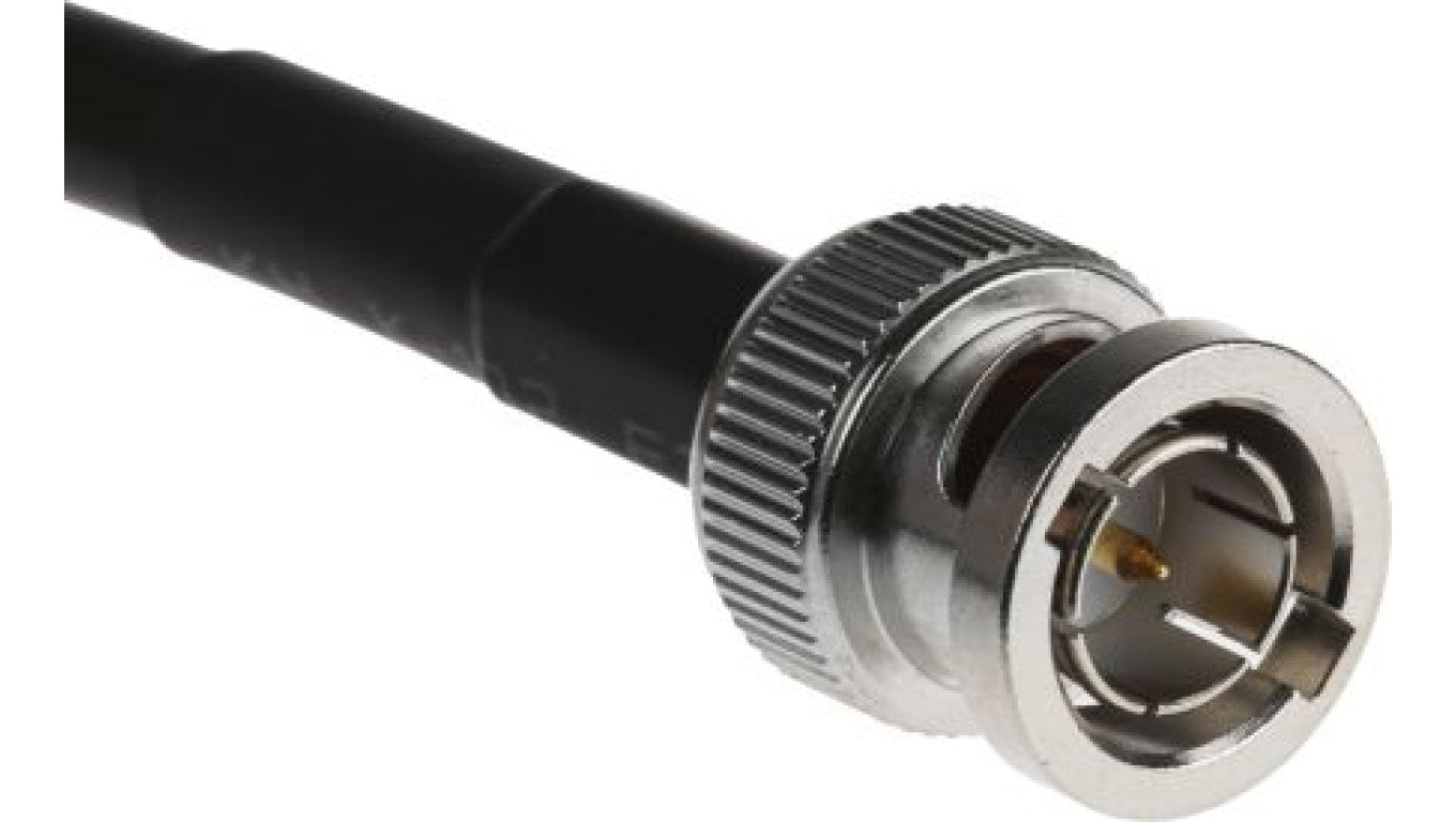 Kabel koncentryczny, RG59 Wtyk BNC Wtyk BNC 1m, RS PRO Z zakończeniem