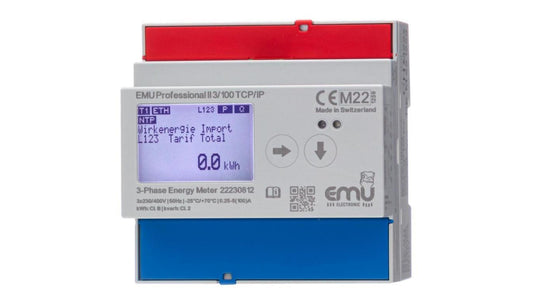3-fazowy licznik energii MID - EMU Professional II 3/100 TCP/IP - P20A000T