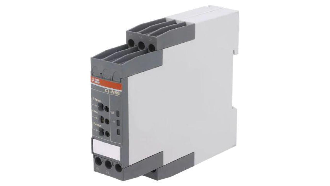 Przekaźnik czasowy 0,05s÷300h DPDT 24÷240VAC 24÷240VDC IP20 1SVR730040R3300
