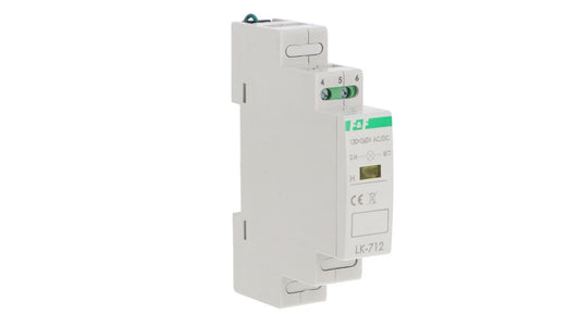 Lampka modułowa 1-fazowa żółta 130-260V AC/DC LK-712Y-130-260V
